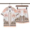 Männer Designer Hawaiian Vacation Shirts Strand Shorts Fashion Logo Print Shirt Casual Bowling Shirt Asian Size M-3xl