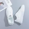 Casual Shoes Women's Summer Thick Sole White Spring Autumn Breathable Platform Tennis Woman Trend Round Head Female Sneaker2024