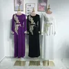 Abbigliamento etnico Eid Mubarak Abaya Dubai Turchia Abito hijab musulmano abiti islam kaftan abiti abayas abiti per donne abiti musulman femme vestidos d240419