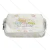 Przypadki Sumikko Gurashi Pencil Case Kolorowa podwójna warstwa duża pojemność worka Pen Pen Penit School School Supplies PenCil Box Trousse Scolaire