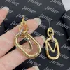 Women Earring Designer Ear Pendants Charm Earrings Luxury Letter Ornaments Golden Ear Studs High Quality Earing Wedding Party Jewellery