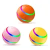 Smart Interactive Pet Ball Remote Control Flashing Rolling Jumping Rotating Waterproof Dog Chew Toy Ball for Aggressive Chewers 240418