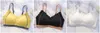 Bras 3pcs sem costura para mulher sem fio Sleep Sleep Removable Bralette acolchoado One Piece Brassiere sem fio confortável