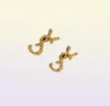 Earring de designer Brincos de amor para mulher Marca Simple Letras Y Gold 925 Silver Diamond Ring Lady Breathrings Ear 2772339