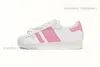 Designer skor smith casual skor sneakers mode män kvinnor trippel svart vit rosa lila blommplattform sport sneakers platt tränare 36-45