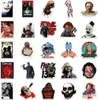 100pcs/partia mieszanka horror naklejka thriller postać naklejka horror figura graffiti dla dzieci deskorolka samochodowa motocykl rowerowe naklejki naklejki