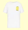 23SS Way T Shirt Raketa Rakieta Bukiet Bukiet Druku