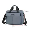 Briefcases New Men's Largecapacity Horizontal Shoulder Bag Messenger Bag Briefcase Multifunctional Simple A4 Book Handbag Business Bag