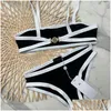 Women Swimodwear Projektant mody bikini stroju kąpielowego Kobiety kąpielowe C Swimpozyty C Dwupoziomowe projektanci Bikini