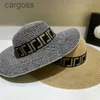 Mode Straw Hat Designer Heren Dames emmer gemonteerde hoeden Zonbescherming Zomer Travel Beach Sunhat Luxe brief Large Eaves Caps Cyg24012811-6 NK5Q