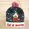 Chapeau LED Funny Christmas Novelty Light-up coloré de bonnet élégant Cap tricot de Noël FY4946 P0718