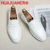 Casual Shoes Men Fashion Dress Comfortable Pu Leather Loafers Non-slip Formal Moccasins Man Office Slip On Boat