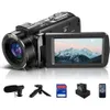 8K 64MP camera met 18x digitale zoom, wifi, infrarood nachtzicht, 30 "touchscreen, microfoon, 32 GB SD -kaart - perfect voor YouTube -vlogging en netwerkcamera -gebruik