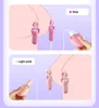 10 Modes Electric Nipple Clamp Breast Massage Vibrator Enhancer Bondage Adult Stimulator sexy Toys For Women Couples Female