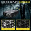 Optics Night Vision Goggles Infrared Ir Binoculars Night Vision Monocular Digital Zoom Hunting Device Camping Equipment 1080p Video