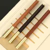 Vintage Brass Ballpoint Pen High-Grade Neutral Signature Business School Students Office Stationery Supplies Writing Tools