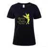 T-shirts pour femmes en été tout ce dont vous avez besoin est une petite confiance de foi et de la chemise de poussière de lutin femme imprimé mignon tee dames top