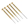 Watch Repair Kits 5Pcs 0.8mm-1.6mm Watchmakers Screwdrivers Set Glasses Flat Blade Screwdriver Tools