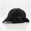 Berets Damen Sommerweiche Baumwolle Sonnenschutz Eimer Hut Outdoor Strand Verstellbare Visorhüte Feste Farbfischfischer Kappe