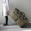 Carry-Ons International super large trolley luggage bag with wheels longdistance consignment big canvas travel suitcase bag travel bag