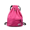 Sport Fitness Drawstring Backpack outdoor fashion waterproof travel knapsack portable ecofriendly drawstring bag