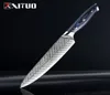 XITUO High Quality 8quotinch Damascus Chef Knife AUS10 Stainless Steel Kitchen Knife Japanese Santoku Cleaver Meat Slicing Knife6277246