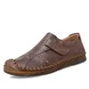 Casual schoenen Men Heren Loafers Kwaliteit Lederen flats mocassins Big Size 38-47