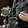 Teaware Sets Porcelain Chinese Ceremony Tea Set Bowl Accessories Pair 6 Persons Tool Luxury Style Taza Mate Tableware AB50TS