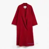 Manteau de luxe Cachemire Coat Cherner Mélange de laine pour femmes