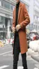 Men039s Trench Coats Orange Woolen Mens Long Winter Large Size Jacket Blue Outercoats Slim Fit Classic Vintage Gentlemen Coat2137973