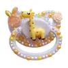 Pacifications # Nouveau DDLG Rainbow Modèle Adult Baby Pacificier Silicone Méllon de mamelon Teat Adult Taille Paci pour fille Daddyl2403