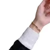 Designer de marque Carter Boutique Bracelet Bracelet épais plaqué 18 carats en or large édition étroite Full Diamond Six Four Sky Sky Star Fergraft pour hommes et femmes avec logo