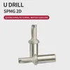 SPESS SP C20 C25 C32 BITE DE BRILHA INSERIR BITES DE BRILHA METAL DRINHA 13mm-50mm De profundidade 2D Indexível U Drill Drill Machinery Tornos CNC Water 240418