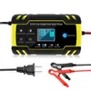 GPS GPS GPS 12V-24V 8A Полный автоматический автоматические зарядки с аккумуляторами цифровой ЖК-дисплей батарея мощность пульсам