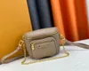 2024 Mini Bumbag Designer Waist Bag Fanny pack Brown Flower Leather Crossbody Purses Messenger Men Leather Handbag Fashion Wallet M82208 M82347 M82335