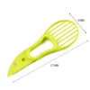 Fruitgroentegereedschap 30 stks avocado slicer shea corer boter peeler snijder pp scheidaar plastic mes keuken gadgets drop levering ho otglt