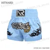 Shorts pour hommes shorts de boxe thaïlandais pour femmes Boîtes de boxe pour enfants 2024 Nouveaux arts martiaux brodés Cage combattants combats Fighting Taekwondo Shorts T240419