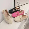 Sandali per bambini estivi Scarpe da esterno alla moda per bambini per bambini appartamenti per bambini in pelle morbida sandali per matrimoni per la casa ragazzi casual scarpe casual