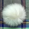 Vendre une couleur blanche 1315 cm Faux accessoires de balle de fourrure pour décoration Boules de pompom artificielles 50pcSset Express livraison6054602