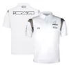 F1 Team Uniform Heren en Dames Racers Rapel T-Shirt Polo Shirt Casual Racing Suit van korte mouwen Plus maat kan worden aangepast