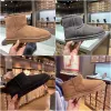 Skates designer men snow boots ug mini women winter australia platform boot fur fluffy slipper ankle wool shoes sheepskin real leather cl