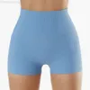 Desginer alooo yoga aloe kvinna byxa topp yogas new bukenincontraction fitness shorts höft lyft nakna byxor för kvinnor hög midja smala passform träning leggings