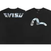 Centripetal Life Fu Shen T-shirt för män, 280G, Summer Short Sleeved, Unisex Par outfit, Löst passform, överdimensionerad, halvärmad 908559