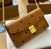 2024 Designer borse di lusso Mletter Print Women Messenger Borse Borse Borsa Cruci in pelle Cross Corse