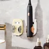 Elektryczne uchwyt na szczoteczkę do zębów montowany na ścianę stojak na stojak bez uderzenia elektryczne szczoteczki do zębów akcesoria łazienkowe 240419