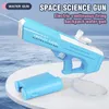 Elektrisch waterpistool Automatisch waterpistolen Grote capaciteit Spuit waterpistool voor volwassenen Kinderen Summer Beach Toy Boys 240418