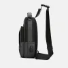 Bags Small Backpack Chest Pack Shoulder Bag for Men with USB Charging Port Travel Male Nylon Sling Messenger Rucksack Cross body Bags