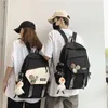 Рюкзак бросить ученики средней школы мужская компьютерная сумка на плечо модные рюкзаки для женщин