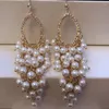 Серьги Длинные Большие CZ Crystal Wedding Sedrings/Brincos Longos/Kolczyki Damskie/Boucle d'oreille Femme/Brincos Grancos