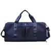 Nylon Lu Luxury Handbag Designer Sac Outdoor Sac Lululemens Womens Sport Voyage Grand sac fourre